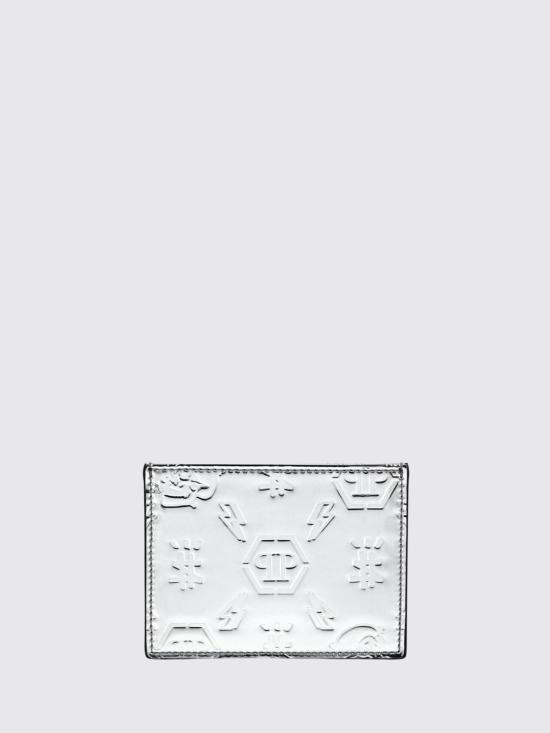 26SS 필립 플레인 카드지갑 SADAMVG0513PLE010N 70 Silver - PHILIPP PLEIN