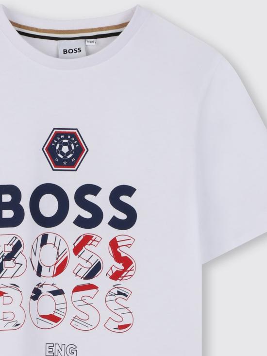 26SS [키즈] 보스 티셔츠 J53253 10P White - BOSS