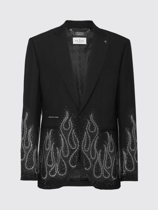 26SS 필립 플레인 수트 자켓 SAECMRF1925PTE006N 02 Black - PHILIPP PLEIN