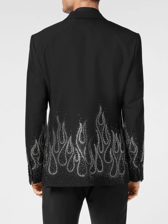 26SS 필립 플레인 수트 자켓 SAECMRF1925PTE006N 02 Black - PHILIPP PLEIN