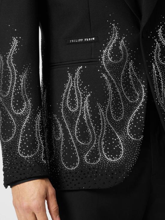 26SS 필립 플레인 수트 자켓 SAECMRF1925PTE006N 02 Black - PHILIPP PLEIN