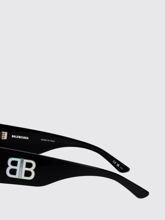 26SS 발렌시아가 선글라스 BB0444S 002 Black - BALENCIAGA
