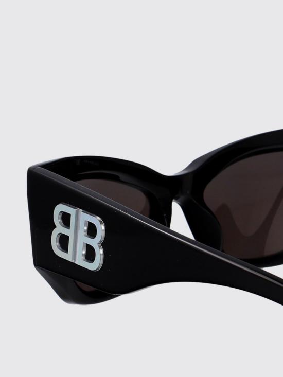 26SS 발렌시아가 선글라스 BB0444S 002 Black - BALENCIAGA