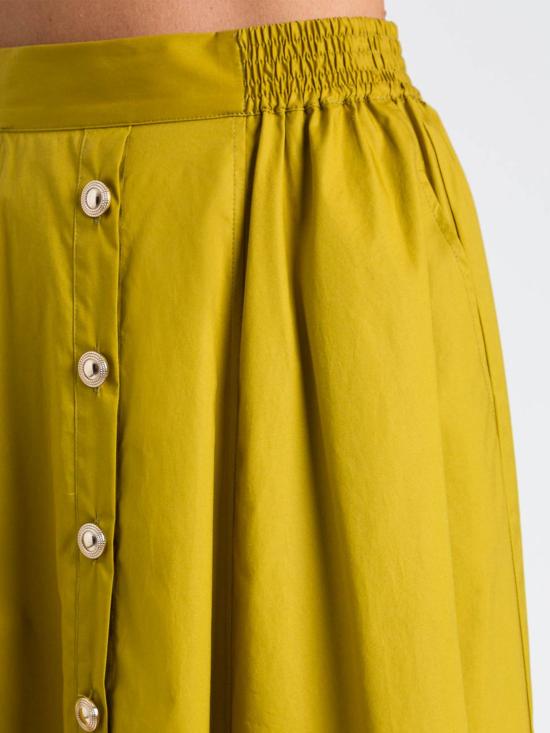 26SS 트윈셋 롱 스커트 261TT2235 12117 Forest Green - TWINSET