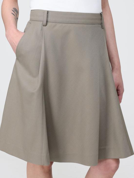 26SS 로우클래식 미디 스커트 LCPS26SK01154 0815 Green - LOW CLASSIC