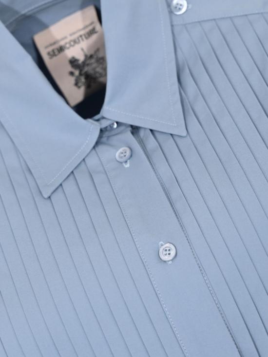 26SS 세미쿠튀르 셔츠 Y6SK22 L511 Grey - SEMI-COUTURE