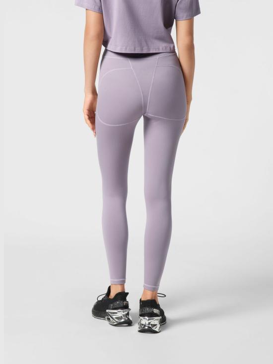 26SS 플레인스포츠 레깅스 SAECWJT2038STE003N 73 Violet - PLEIN SPORT