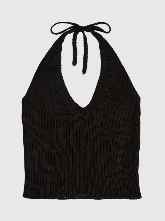 26SS 마카파니 민소매 티셔츠 M26E1ACMT015MN12900 Black - MACCAPANI