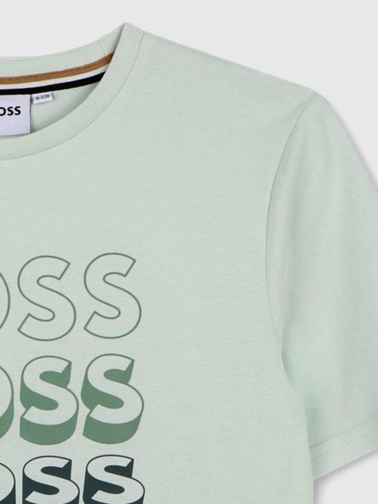 26SS [키즈] 보스 티셔츠 J52982 73K Green - BOSS
