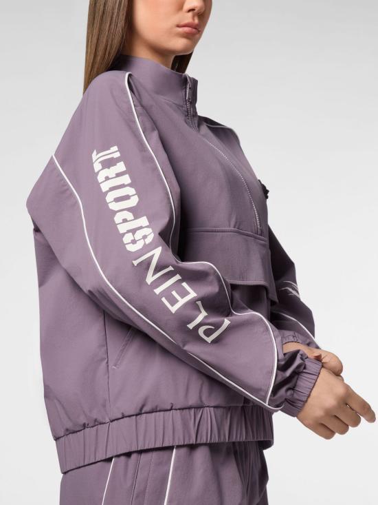 26SS 플레인스포츠 자켓 SAECWJB1820STE003N 73 Violet - PLEIN SPORT