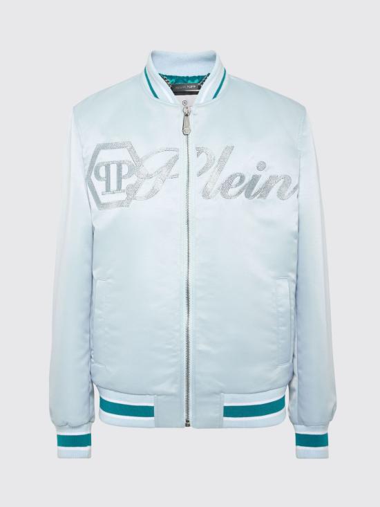 26SS 필립 플레인 봄버 자켓 PAECMRB2790PTE003N 07 Turquoise - PHILIPP PLEIN