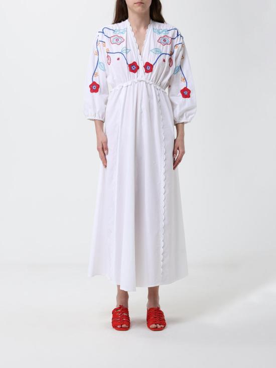 26SS 포르테포르테 롱 원피스 14850MYDRESS 20 White