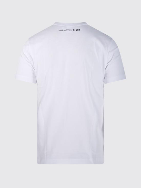 26SS 꼼데가르송 반팔 티셔츠 FQT032 1 White - COMME DES GARCONS
