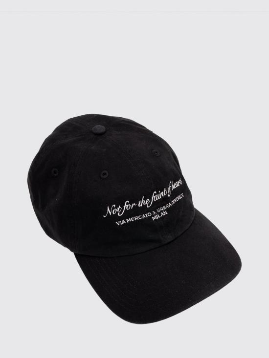 26SS D1밀라노 볼캡 CPCTU002 BLACK FAINT OF HEART CAP Black