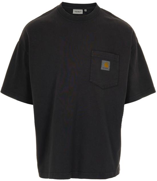 26SS 칼하트 숏슬리브 허드슨 포켓 티셔츠 I035140895F BLACK