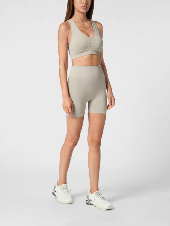 26SS 플레인스포츠 숏팬츠 SAECWJT2055STE003N 72 Grey - PLEIN SPORT