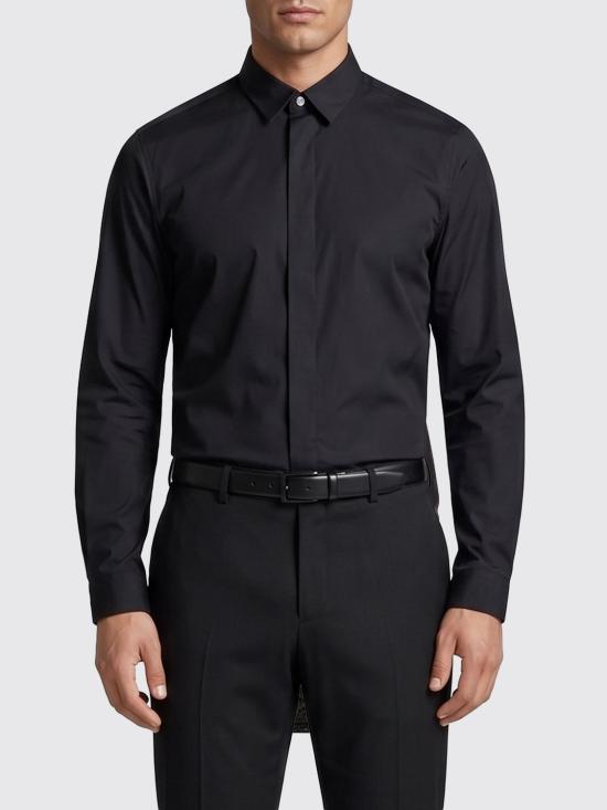 26SS 라르디니 긴팔 셔츠 PAFLYNNCNC1906 999 Black