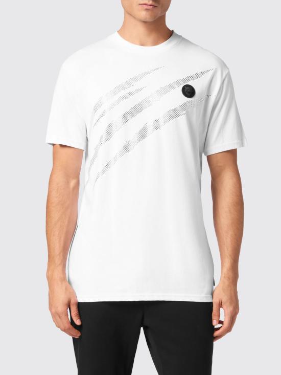 26SS 플레인스포츠 반팔 티셔츠 SAECMTK8008STE001N 0170 White