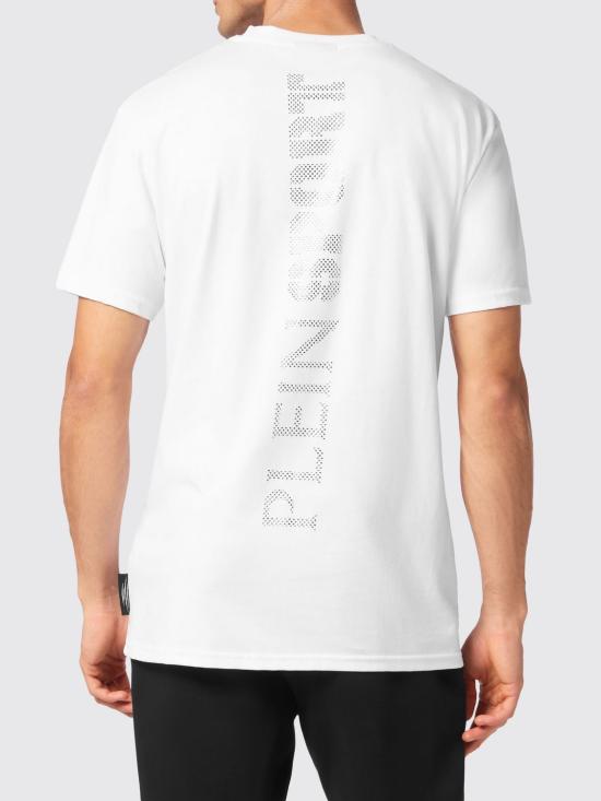 26SS 플레인스포츠 반팔 티셔츠 SAECMTK8008STE001N 0170 White - PLEIN SPORT