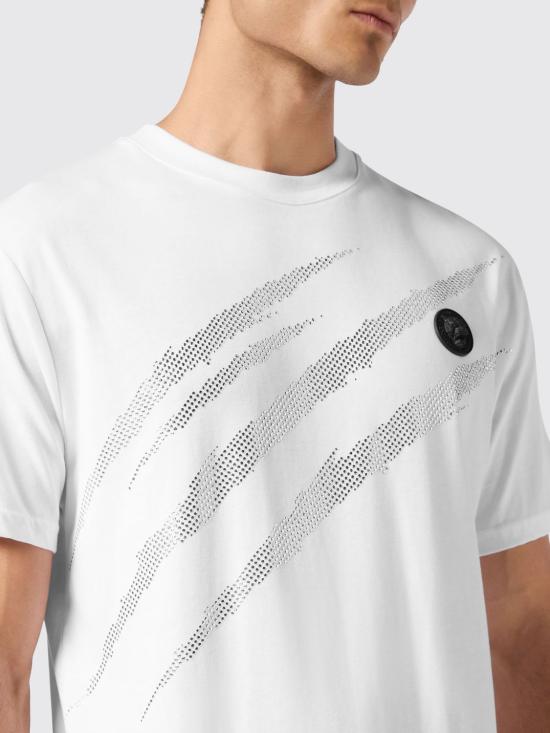 26SS 플레인스포츠 반팔 티셔츠 SAECMTK8008STE001N 0170 White - PLEIN SPORT