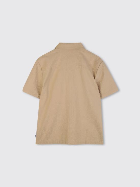 26SS [키즈] 보스 셔츠 J52946 249 Beige - BOSS