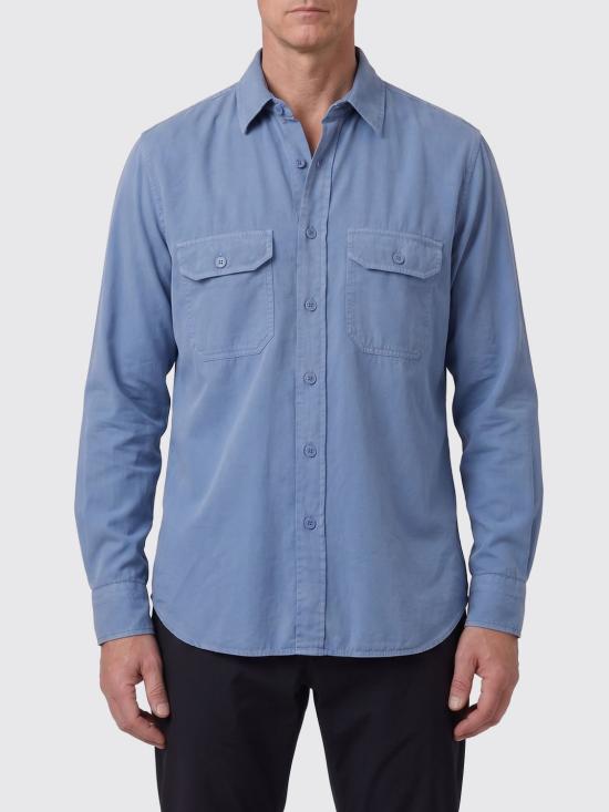 26SS 톰포드 긴팔 셔츠 HME001FMC309 UCZ Blue