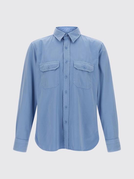 26SS 톰포드 긴팔 셔츠 HME001FMC309 UCZ Blue - TOMFORD