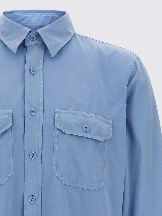 26SS 톰포드 긴팔 셔츠 HME001FMC309 UCZ Blue - TOMFORD