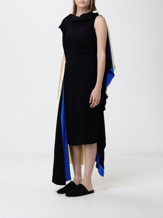 26SS 로에베 미디 원피스 S540Y09XVC 1100 Black - LOEWE