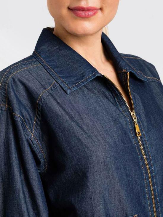 26SS 트윈셋 봄버 자켓 261LL2QBB 01225 Denim - TWINSET