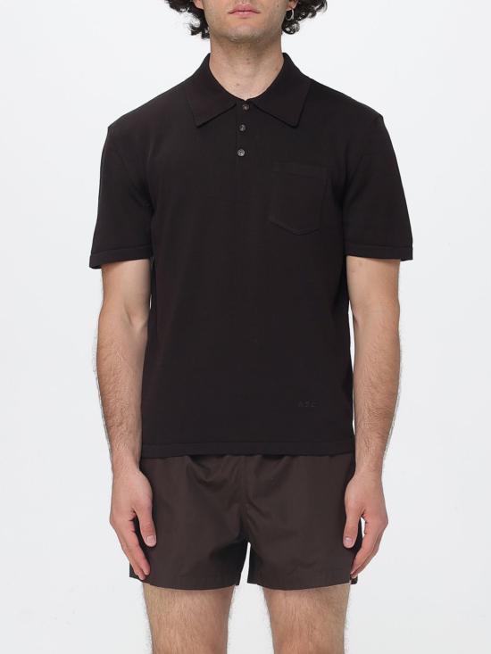26SS 아페쎄 폴로 티셔츠 COHNWH23478 CAA Brown