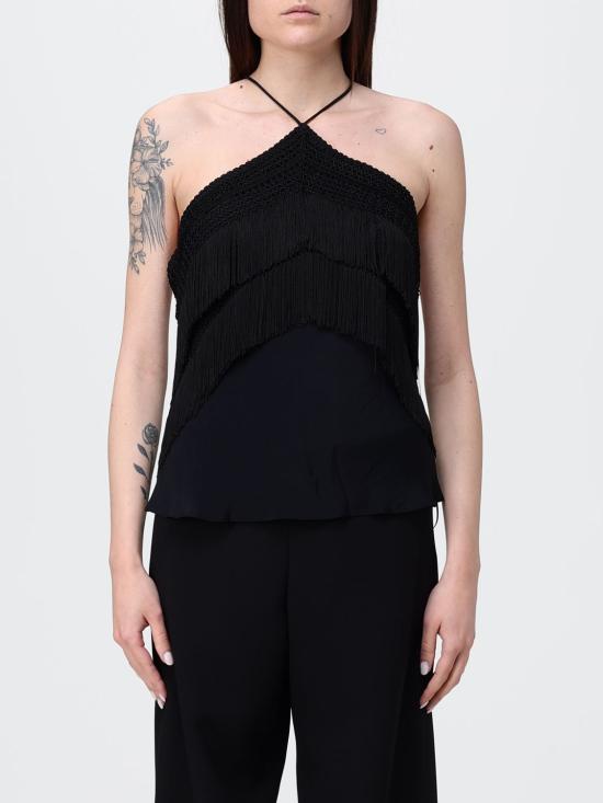 26SS 안다마네 민소매 티셔츠 TM190913ATNS05 999 Black