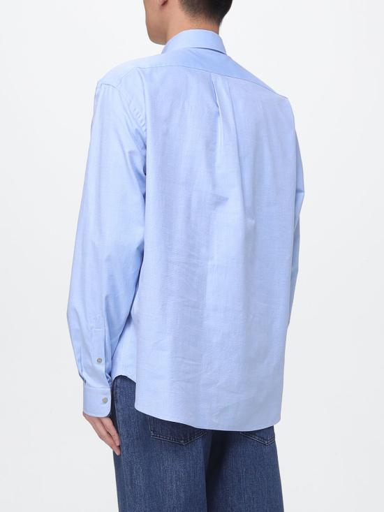 26SS 펜디 옥스포드 코튼 셔츠 FS1296AVZD F0QR0 Blue - FENDI