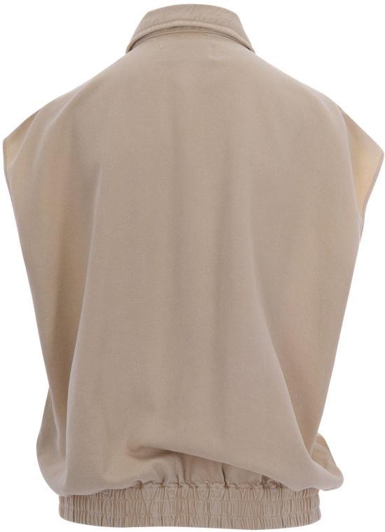 26SS 아이콘데님 베스트 INESPT2039DEWA BEIGE - ICON DENIM