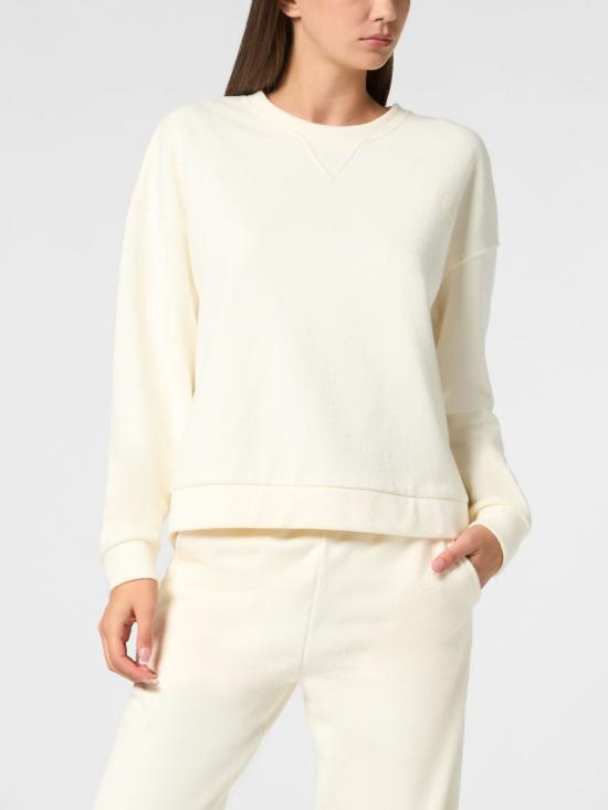 26SS 플레인스포츠 스웨터 SAECWJO1019STE003N 01 White - PLEIN SPORT