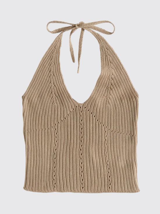 26SS 마카파니 민소매 티셔츠 M26E1ACMT015MN12156 Beige - MACCAPANI