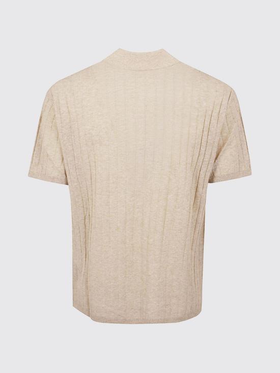 26SS 메종키츠네 폴로 티셔츠 QM00203KT1198 0430 Nude - MAISON KITSUNE