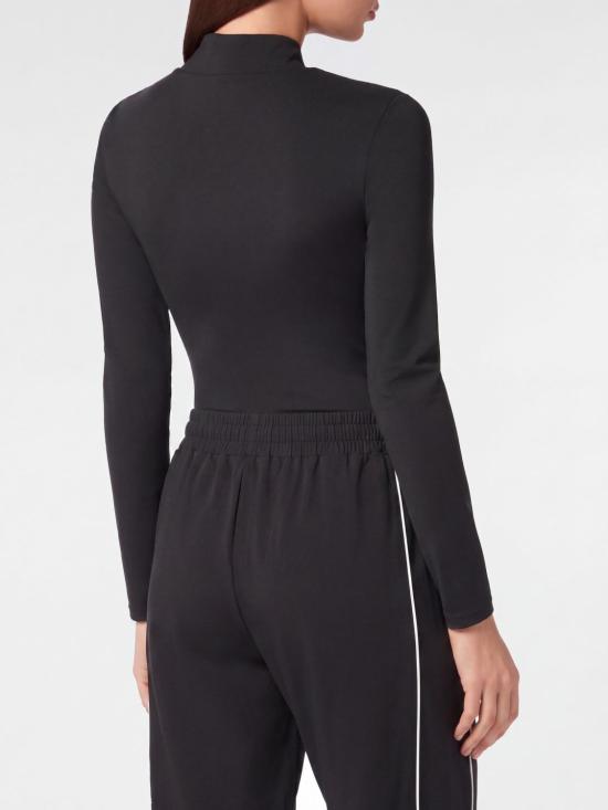 26SS 플레인스포츠 트레이닝 티셔츠 SAECWJU0077STE003N 02 Black - PLEIN SPORT