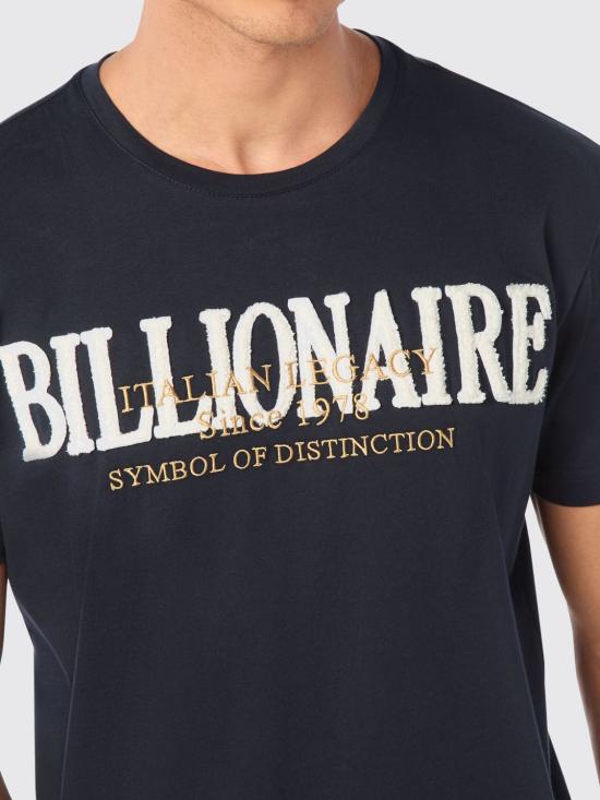 26SS 빌리어네어 반팔 티셔츠 BAECMTK8188BTE014N 14 Blue - BILLIONAIRE
