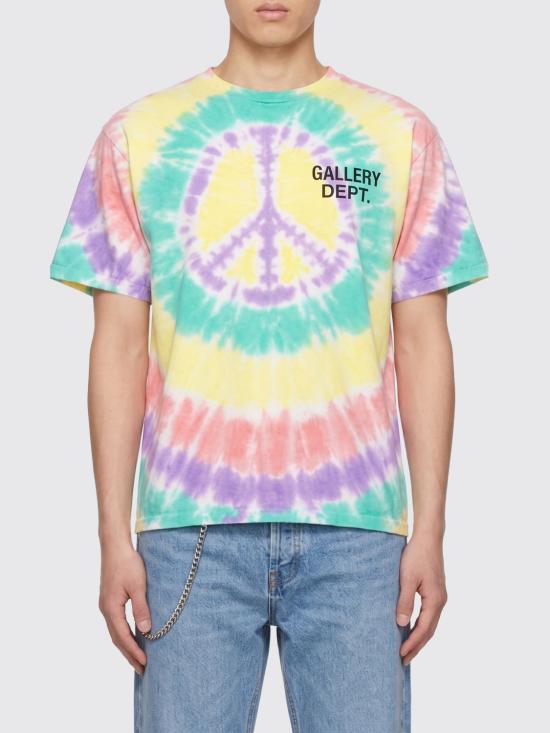 26SS 갤러리 디파트먼트 반팔 티셔츠 TOP041 PEACETIEDYE Multicolor