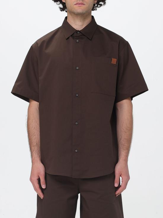 26SS 다크파크 반팔 셔츠 MSH10FAC150 0092 Brown