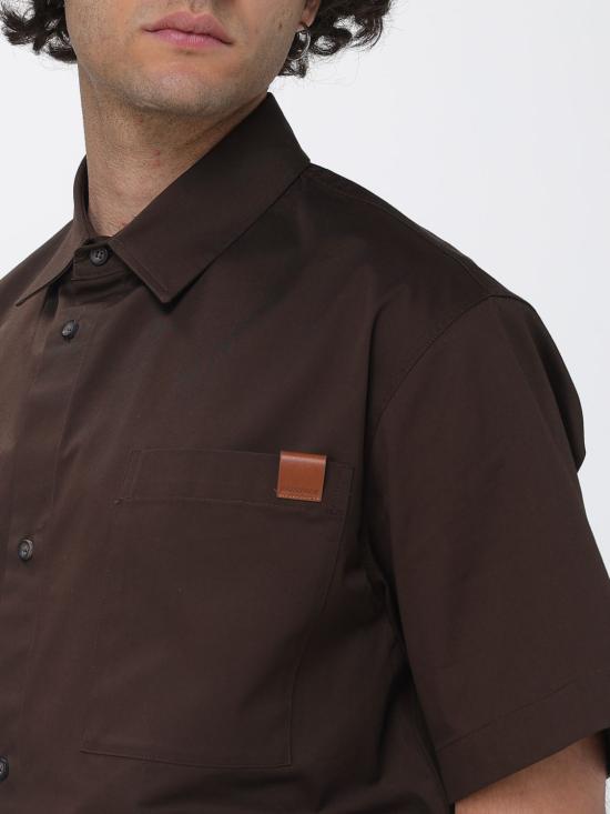26SS 다크파크 반팔 셔츠 MSH10FAC150 0092 Brown - DARKPARK
