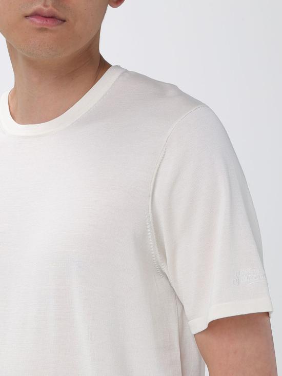 26SS 세인트바쓰 반팔 티셔츠 SCO0009 00100L Ivory - MC2 SAINT BARTH