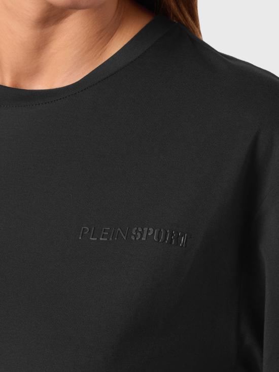 26SS 플레인스포츠 반팔 티셔츠 SAECWTK3560STE001N 02 Black - PLEIN SPORT