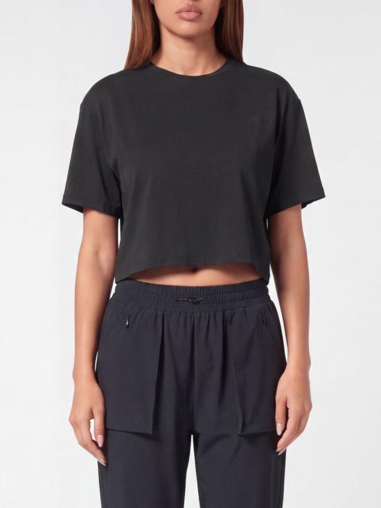 26SS 플레인스포츠 반팔 티셔츠 SAECWTK3560STE001N 02 Black