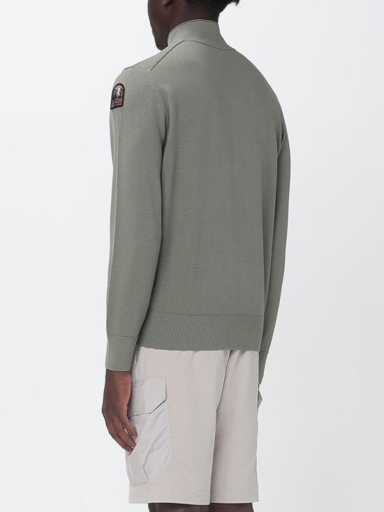 26SS 파라점퍼스 집업 니트 26SMPMKNKC05 0274 Green - PARAJUMPERS