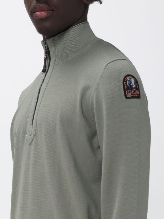 26SS 파라점퍼스 집업 니트 26SMPMKNKC05 0274 Green - PARAJUMPERS