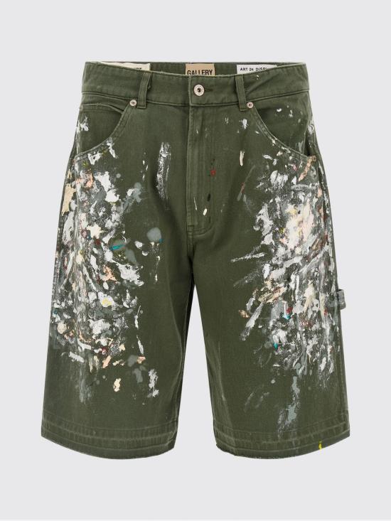26SS 갤러리 디파트먼트 숏팬츠 BTM031 MILITARY Green - GALLERY DEPT