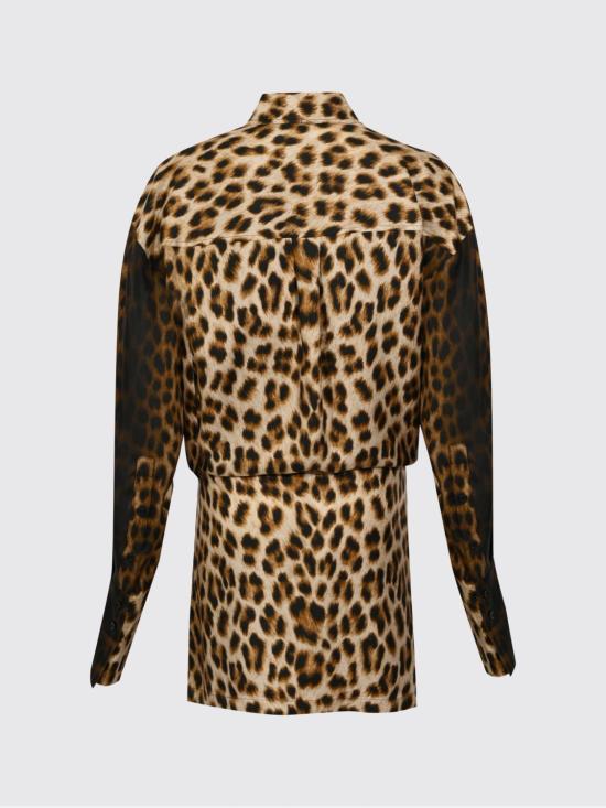 26SS 스포트막스 숏 원피스 2612221072600 001 Brown - SPORTMAX