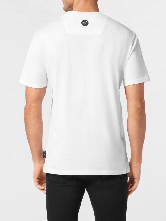 26SS 필립 플레인 반팔 티셔츠 PAECMTK8254PJY002N 01O White - PHILIPP PLEIN
